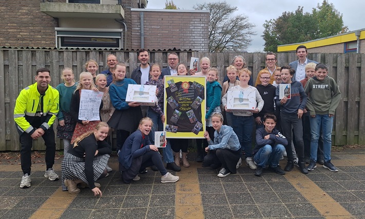 Eben-Haëzerschool uit Leerbroek wint Textielwedstrijd Vijfheerenlanden